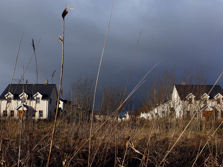 Folgen einer Immobilienblase: Projekt "Lake View" bei Keshcarrigan im Leitrim County.
