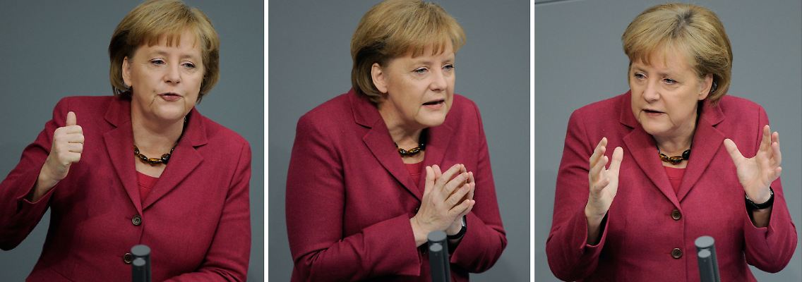 Merkel sieht Deutschland vor einer "Herkulesaufgabe".