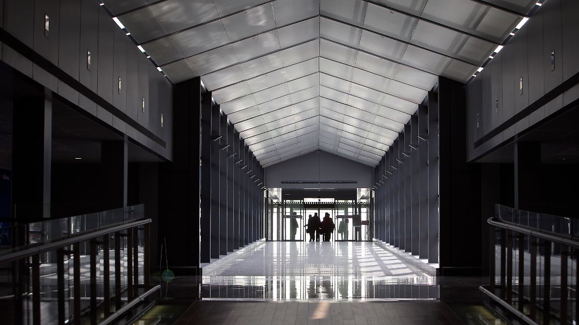 Einfach nur beeindruckend: das neu eröffnete Terminal 2 des Flughafens Shanghai Hongqiao International: