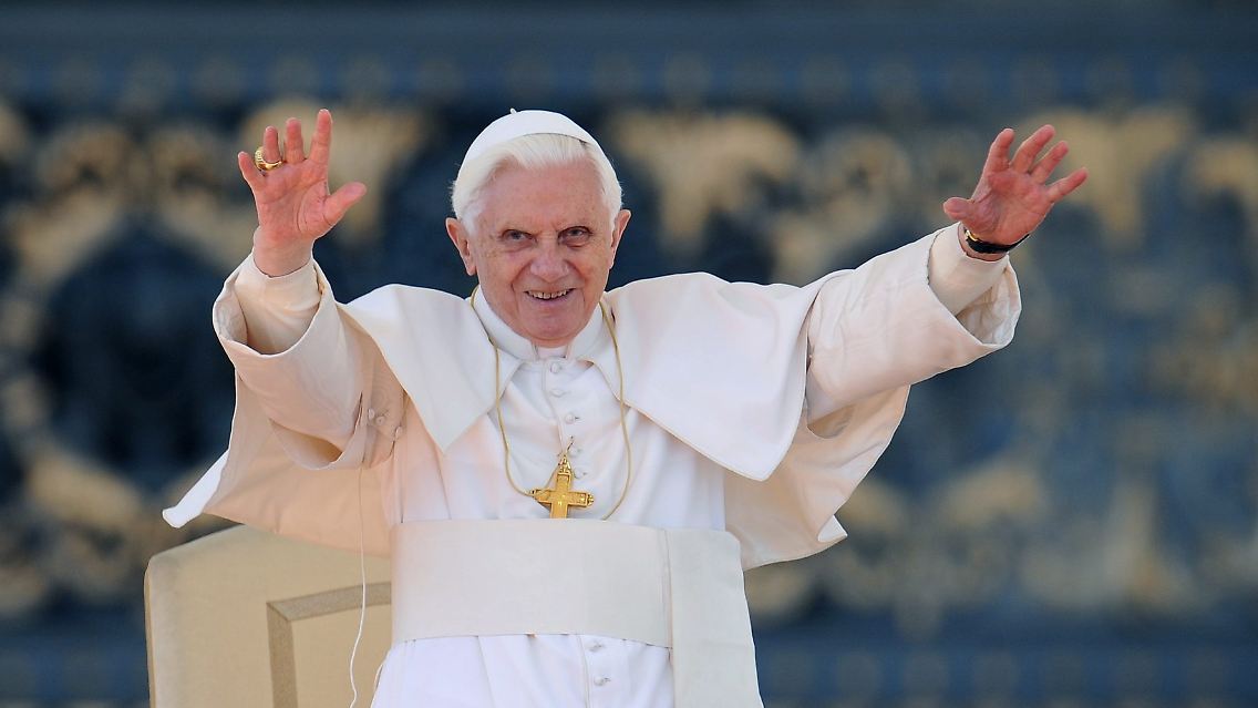 Der Papst bei der Generalaudienz.