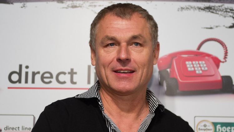 Mal wieder in Sandhausen: Hans-Jürgen Boysen. 