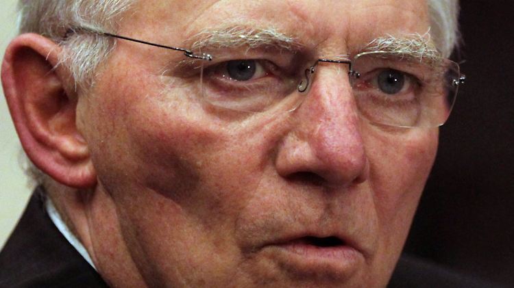 "Es ist noch ein bisschen Arbeit zu leisten": Wolfgang Schäuble vor Beginn der Verhandlungen.