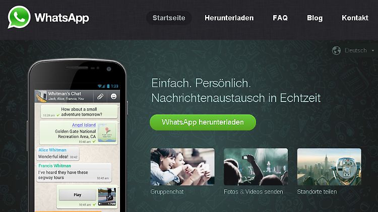 "Einfach. Persönlich." - "sicher" fehlt.