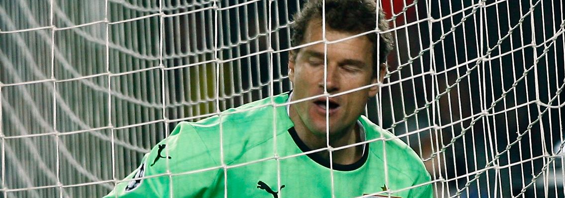 Gereizt: Jens Lehmann.