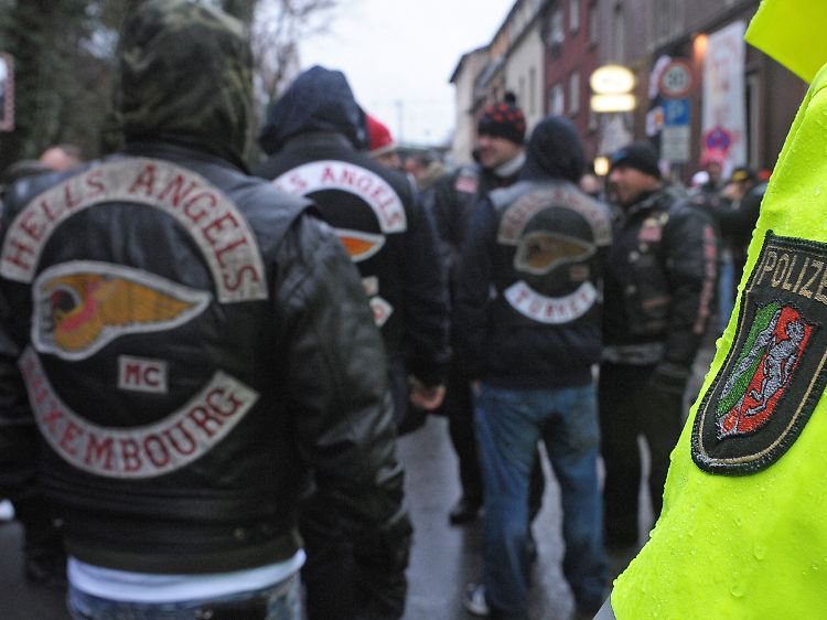 Die Hells Angels bezeichnen sich als normalen Motorradclub.