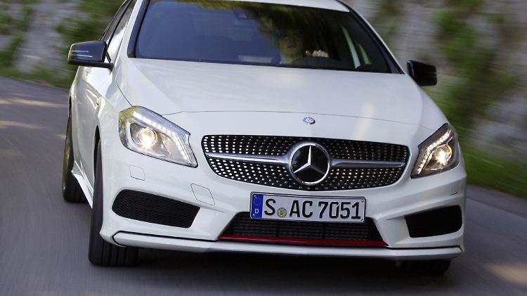 Die offenen A-Klasse soll dem VW Golf Cabrio Konkurrenz machen.