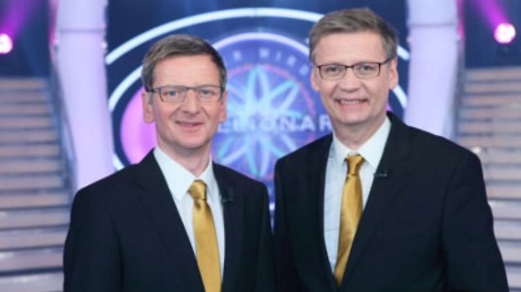 Comedian Michael Kessler und der echte Günther Jauch hatten ihre Freude bei dem Spiel.