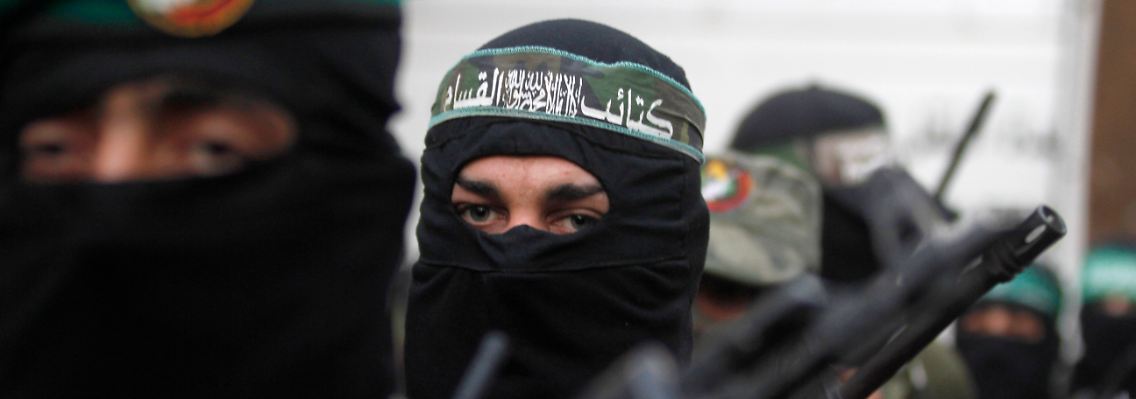Hamas-Kämpfer im Gazastreifen.