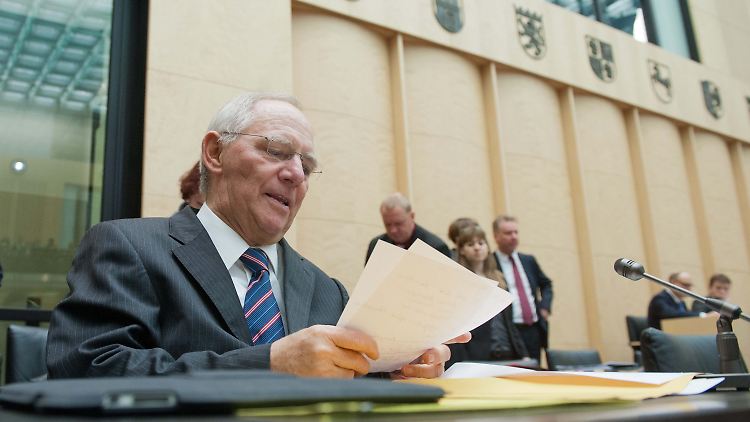 Wolfgang Schäuble gibt sich kämpferisch.