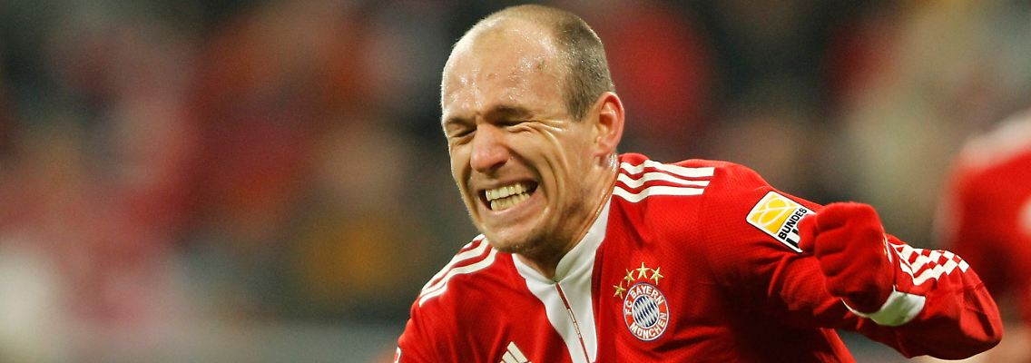 Hauptsache nicht Barcelona. Da freut sich Arjen Robben. Allerdings: Manchester ist auch nicht leichter.