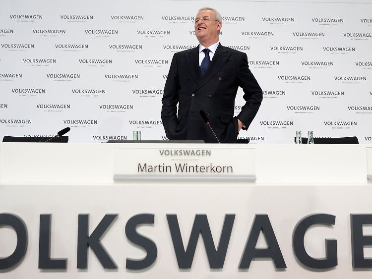 "Wir bei Volkswagen stehen zum Industriestandort Deutschland": Martin Winterkorn (Archivbild).