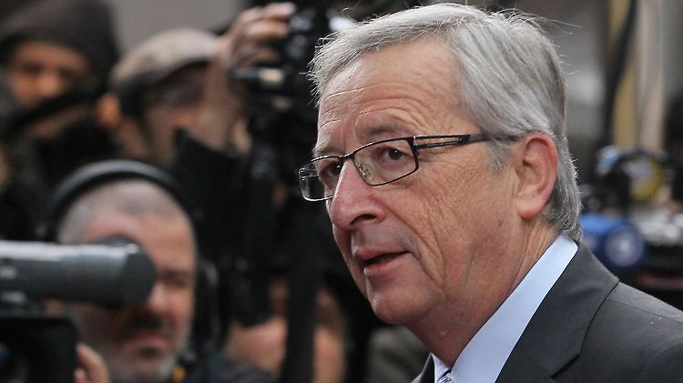 Dieser Mann bleibt ruhig, auch wenn er kocht: Jean-Claude Juncker.