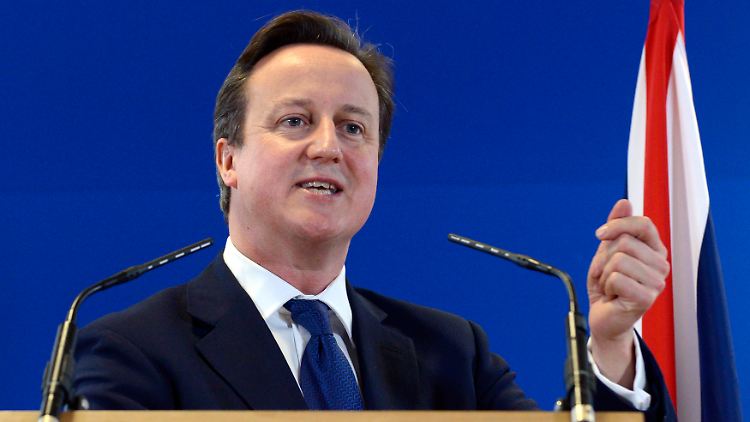 Gilt in der Europäischen Union als isoliert: Großbritanniens Premier David Cameron.