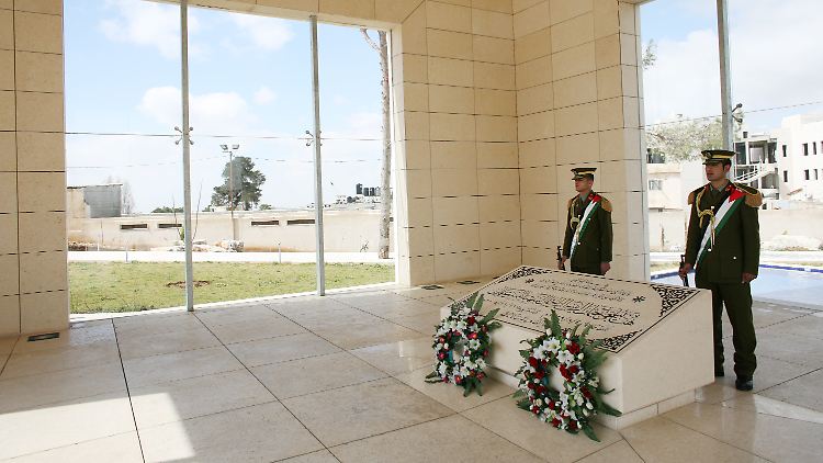 Arafats Mausoleum in Ramallah.