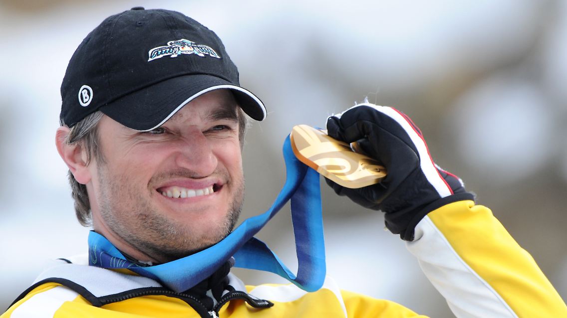 Gerd Schönfelder mit seiner 16. Goldmedaille.