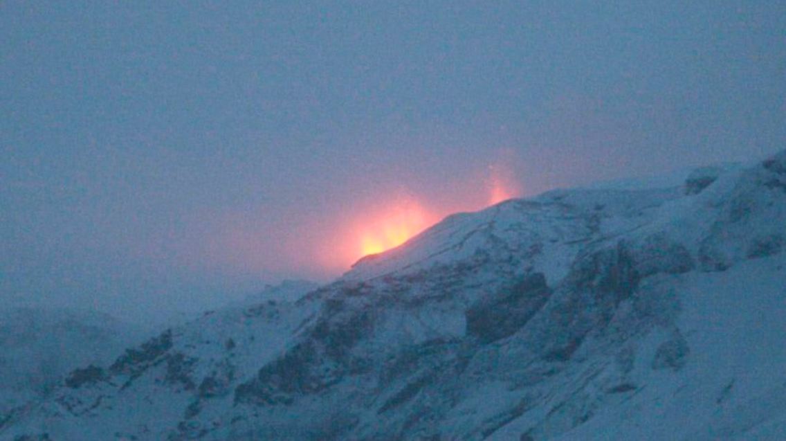 Der Gletscher-Vulkan, 120 Kilometer von Reykjavik entfernt.