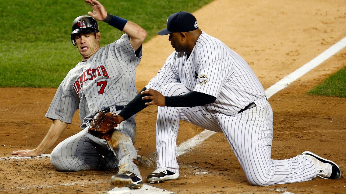 Joe Mauer spielt bei den Minnesota Twins als Fänger.
