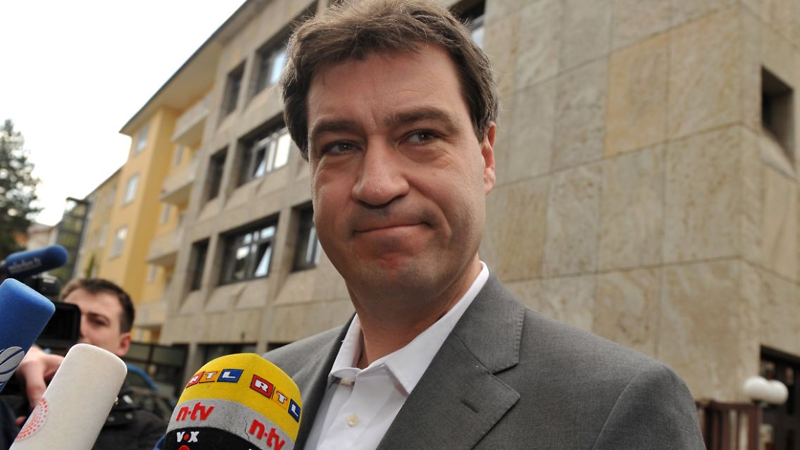 Söder hat ein eigenes Konzept vorgelegt - Beifall erntet er dafür aber nicht.
