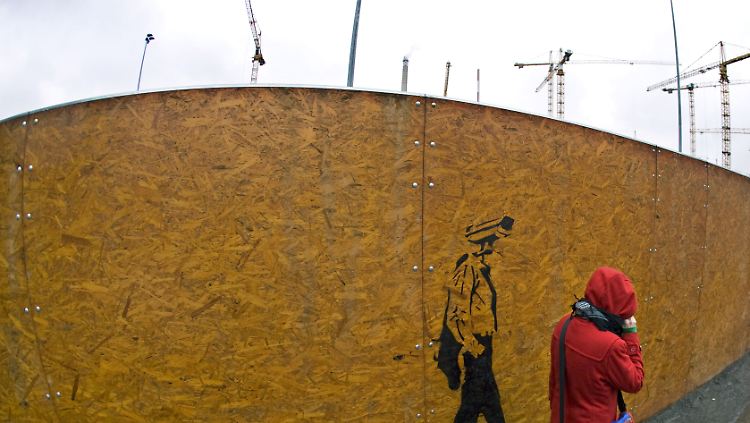 Ein Bild von der BND-Zentrale können sich Passanten wohl erst machen, wenn sie 2014 fertig gestellt ist.