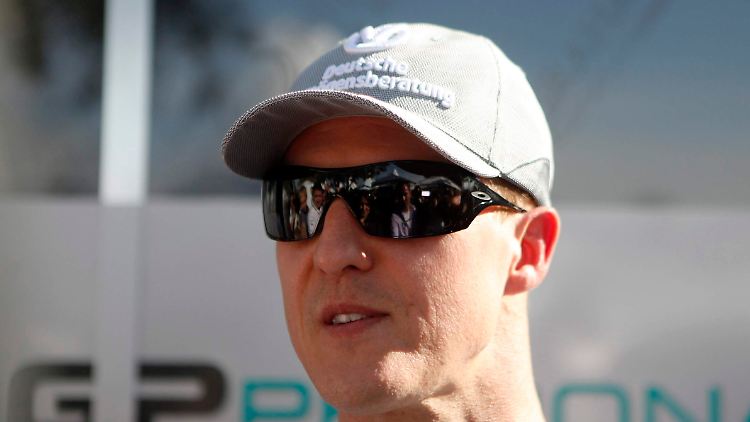 Michael Schumacher setzt sich nicht unter Druck.