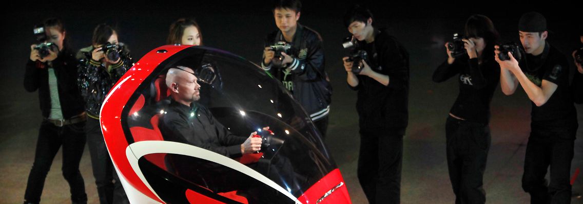 "Electric Networked-Vehicle": Mit neuen Kozepten präsentierte sich GM kürzlich in Shanghai.