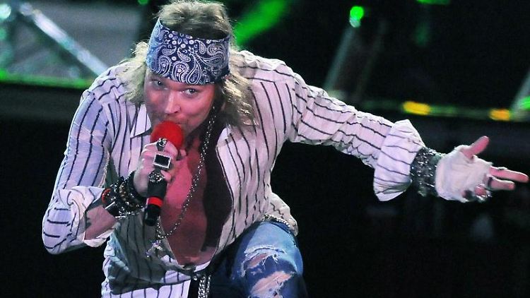 Gerade auf Tour: Axl Rose.