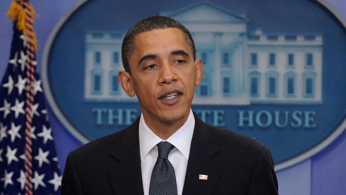 Amerikas oberster Krisenmanager: Barack Obama.