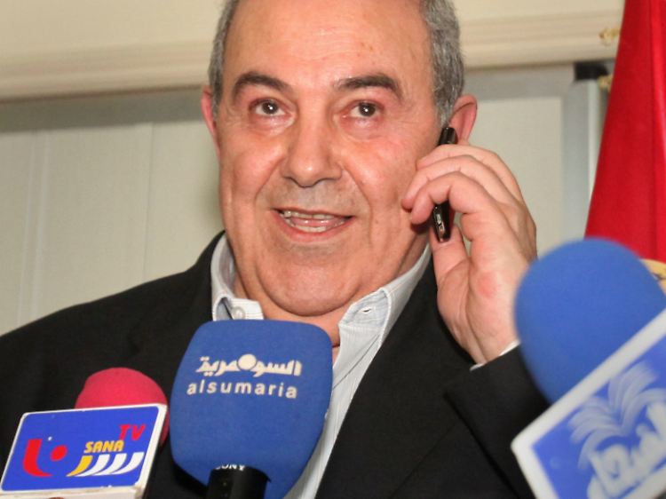Sein Bündnis eroberte 91 Sitze im Parlament: Ijad Allawi.