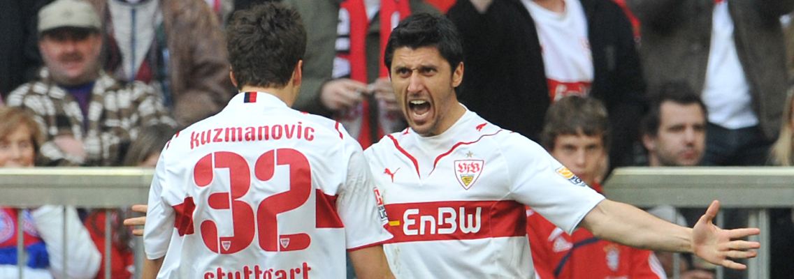 Schrei es raus: Ciprian Marica hat gerade in München das 2:1 für den VfB Stuttgart erzielt.