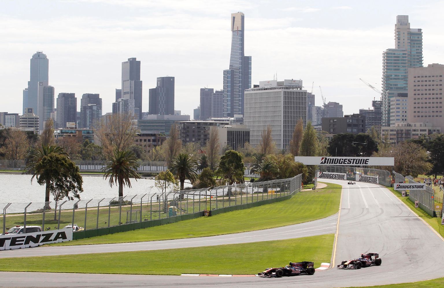 Der Albert Park in Melbourne lädt ein zum zweiten Rennen der Formel-1-Saison. 