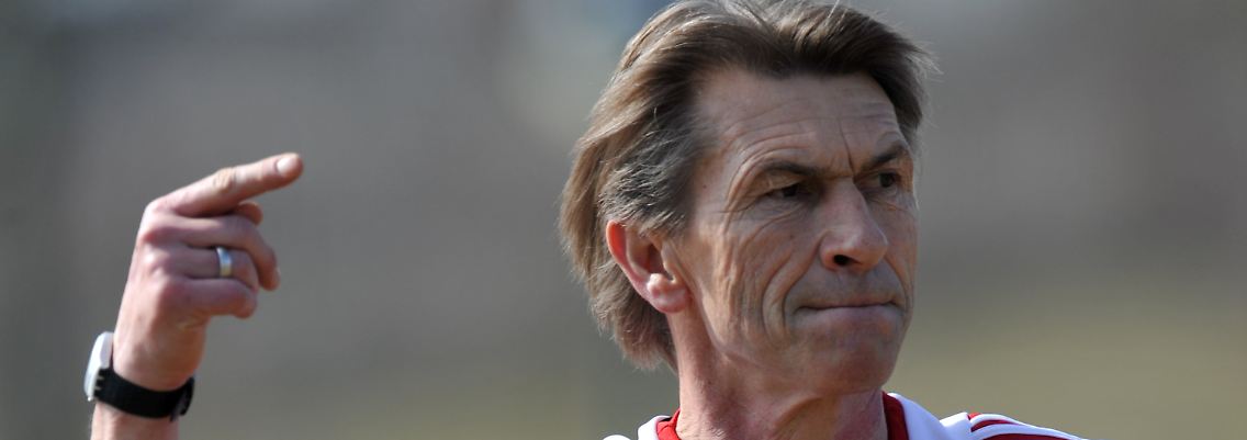 Erste Niederlage im dritten Spiel: Klaus Augenthaler