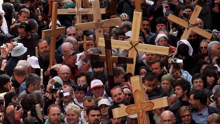 Auf der Via Dolorosa wurde schon mancher vom Jerusalem-Syndrom heimgesucht.