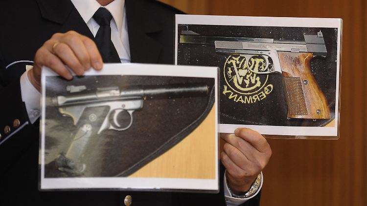 Die Tatwaffen des Familiendramas in Eislingen.
