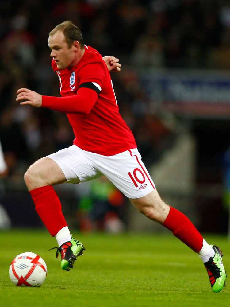 Im Nationalteam ist Rooney Sturmführer und Hoffnungsträger zugleich.
