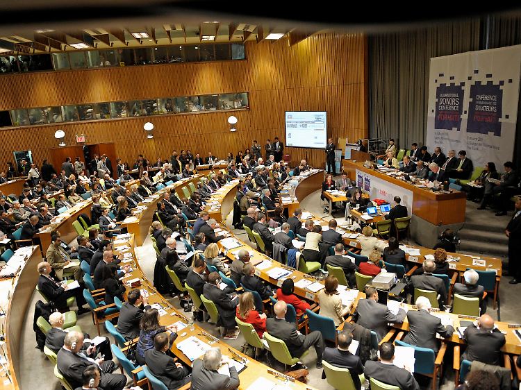 Vertreter von 138 Staaten, internationalen Organisationen und Nichtregierungsorganisationen trafen sich in New York.