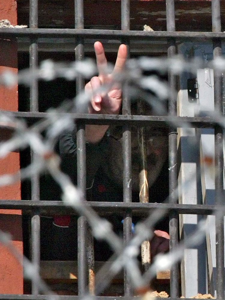 Zahlreiche Oppositionelle sitzen in Haft, wie hier in Minsk.