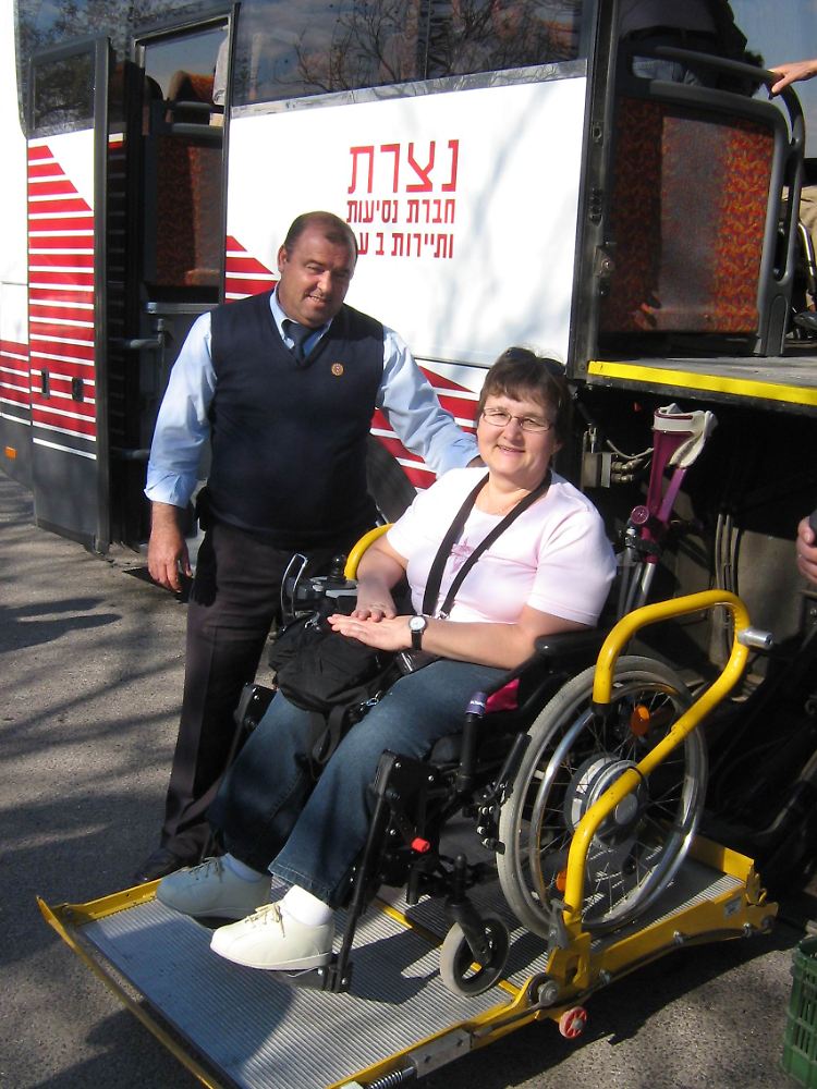 In Israel wird die Arbeit von Behindertenorganisationen umfassend gesponsert.