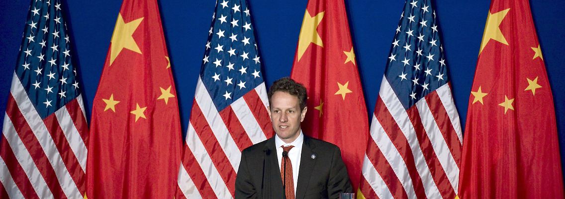 US-Finanzminister Geithner sucht den Dialog mit China.