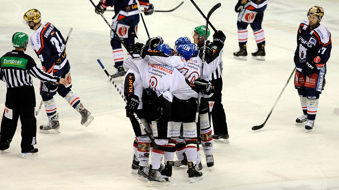 Nicht die Eisbären Berlin, sondern die Augsburger Panther stehen im Playoff-Halbfinale.