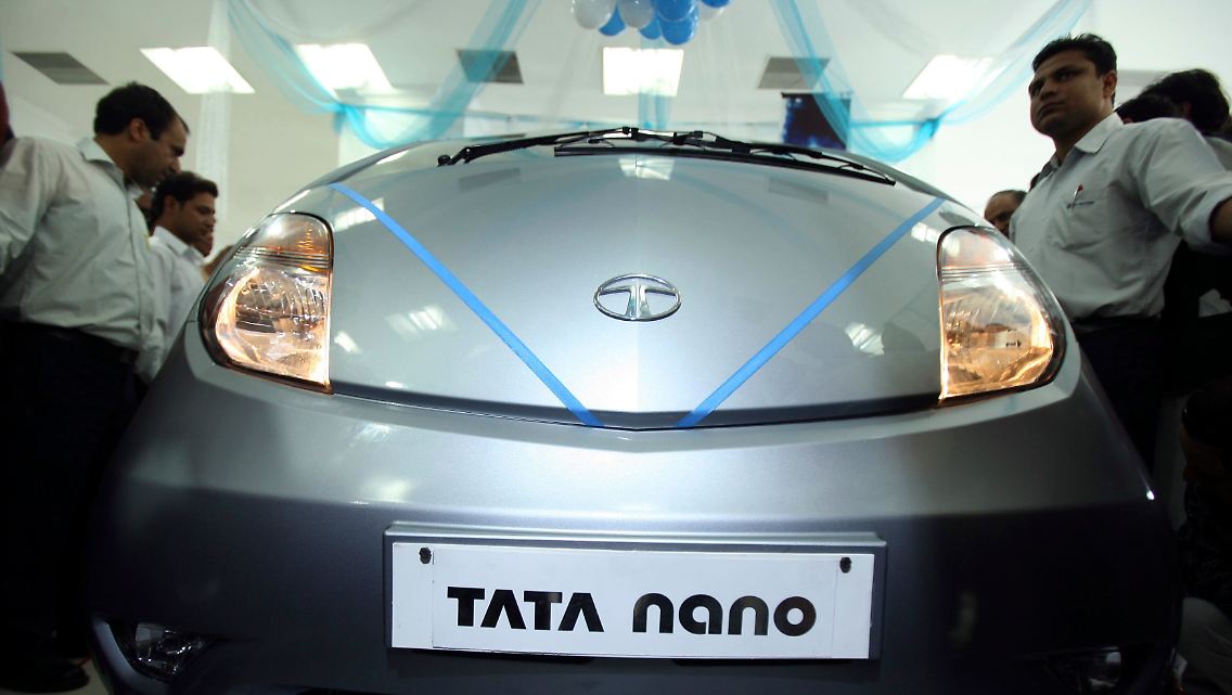Tata Nano: Klein, kostengünstig und mit einigen wenigen Änderungen ab 2011 auch auf dem europäischen Markt zu kaufen.