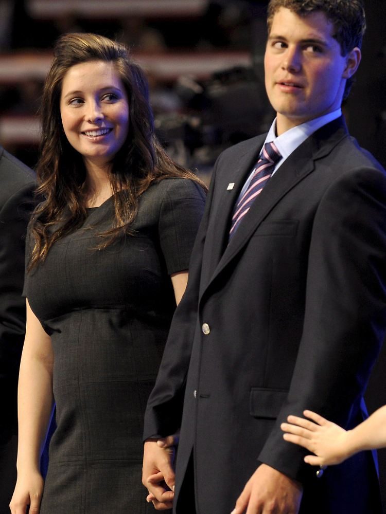Bristol Palin mit dem Vater ihres Kindes. Inzwischen sind sie getrennt.
