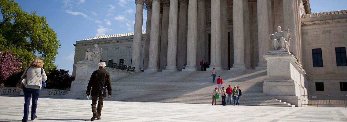 Das Oberste Gericht der USA, der Supreme Court.