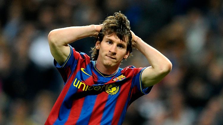 Lionel Messi, Fußballspieler.