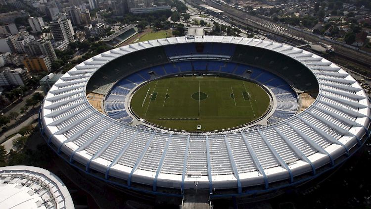 Das neue Maracana-Stadion in Rio de Janeiro wird Schauplatz des WM-Endspiels.
