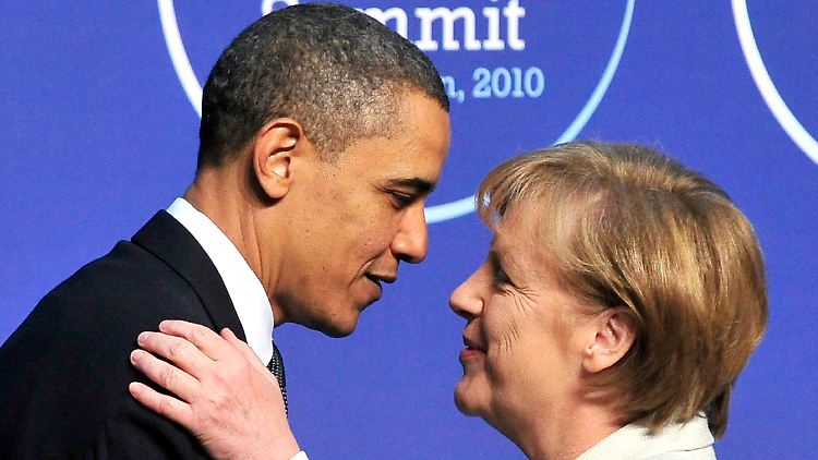 Barack Obama (l) und Angela Merkel waren sich jüngst nicht immer einig und nutzen den Atom-Gipfel, um sich wieder anzunähern.