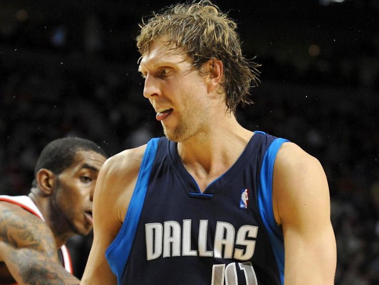 Überragt: Dirk Nowitzki.