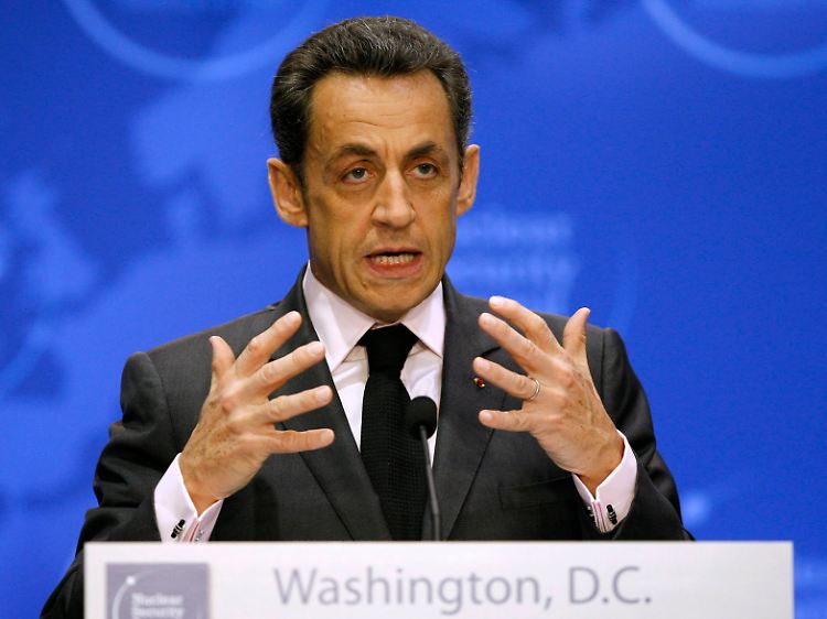 Nicolas Sarkozy - ganz in der Tradition diverser Vorgänger.