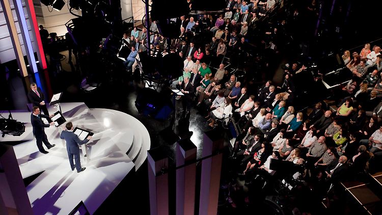 Es war die erste Fernsedebatte vor Wahlen in Großbritannien.