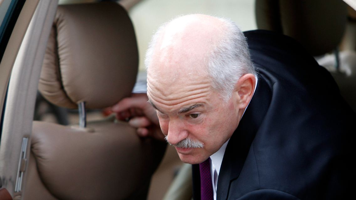 Giorgos Papandreou: "Das Problem sind die Finanzierungskosten."