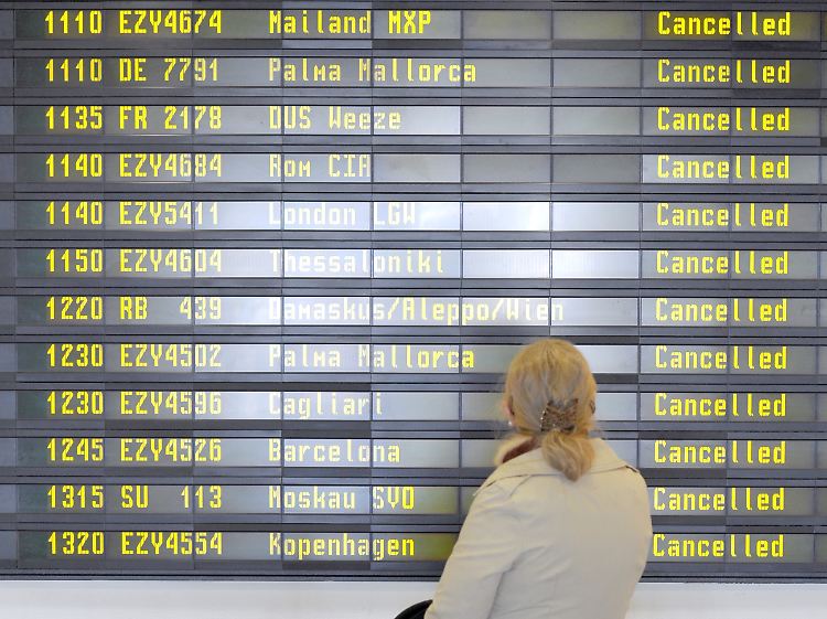 Luftraum bleibt weiter gesperrt